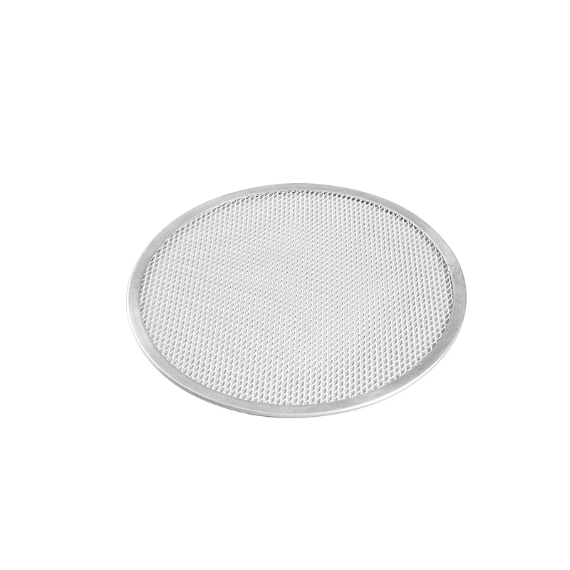 Layar pizza aluminium bundar bundar 15 inci
