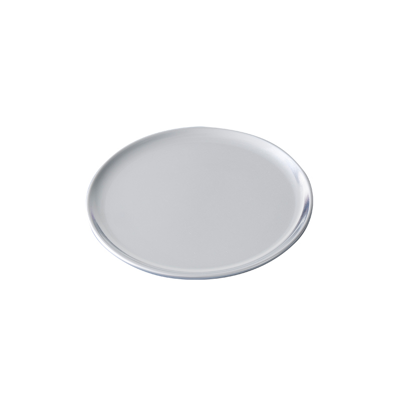 12 inci gaya komersial aluminium pizza pan coupe style (rim sempit)
